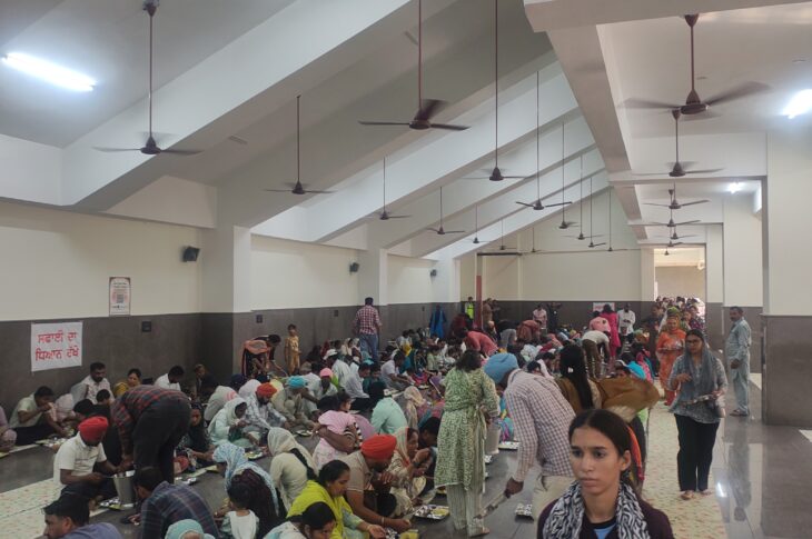 Patiala News:Devotees throng Mata Sri Kali Devi Temple on the last day of Assu Navratri