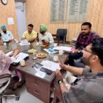 Patiala News:Review of arrangements for paddy procurement under the leadership of SDM Harjot Kaur Mavi, meeting with farmers and arhtiyas