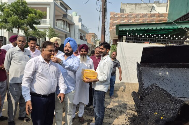 Patiala News: MLA Kohli and Mayor Gogia accelerate road development works