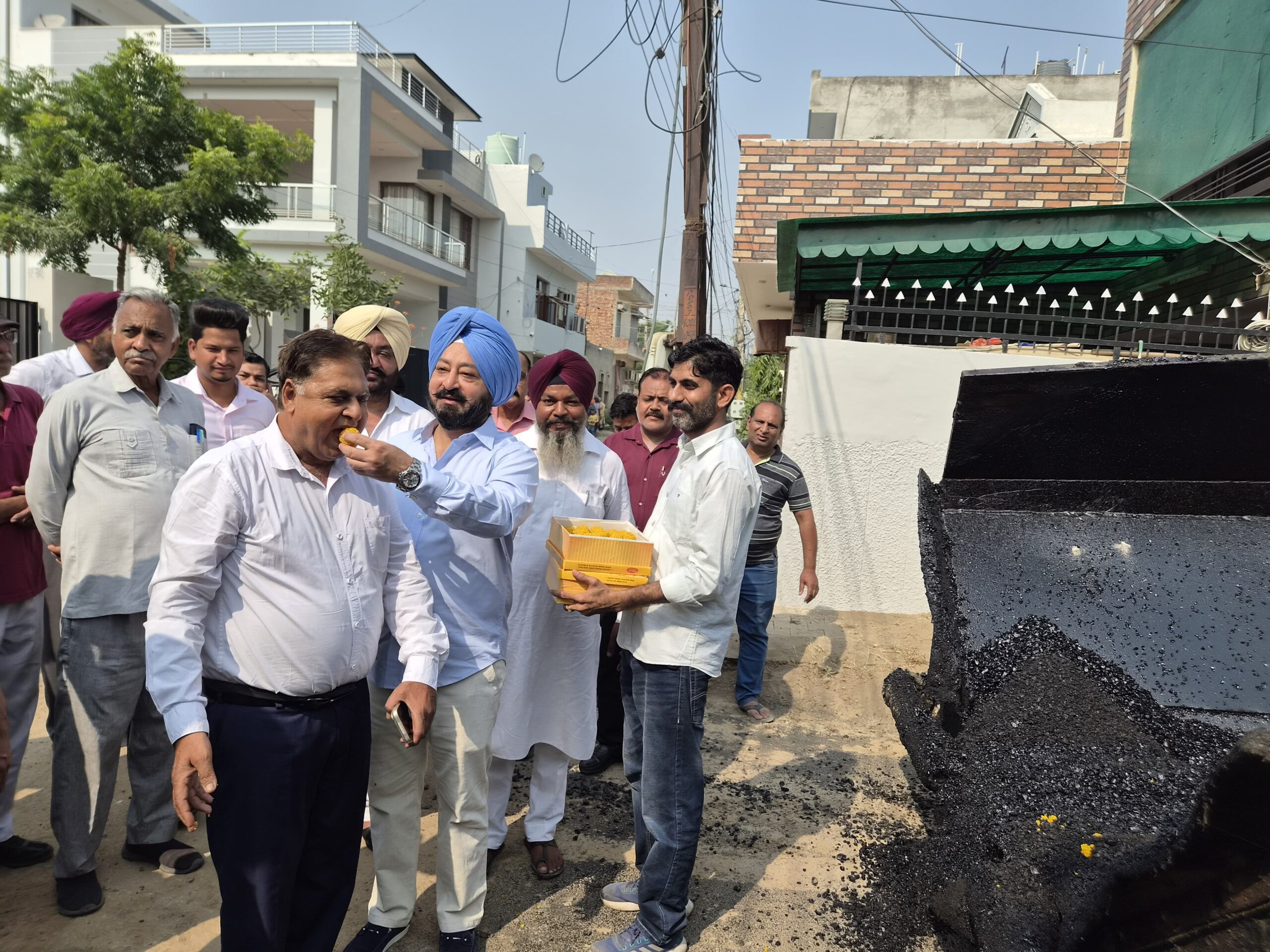 Patiala News: MLA Kohli and Mayor Gogia accelerate road development works