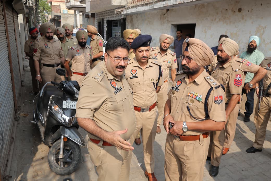 Patiala News:Patiala Police Launch CASO at 20 Drug Hotspots; 19 Arrested, 18 Cases Registered