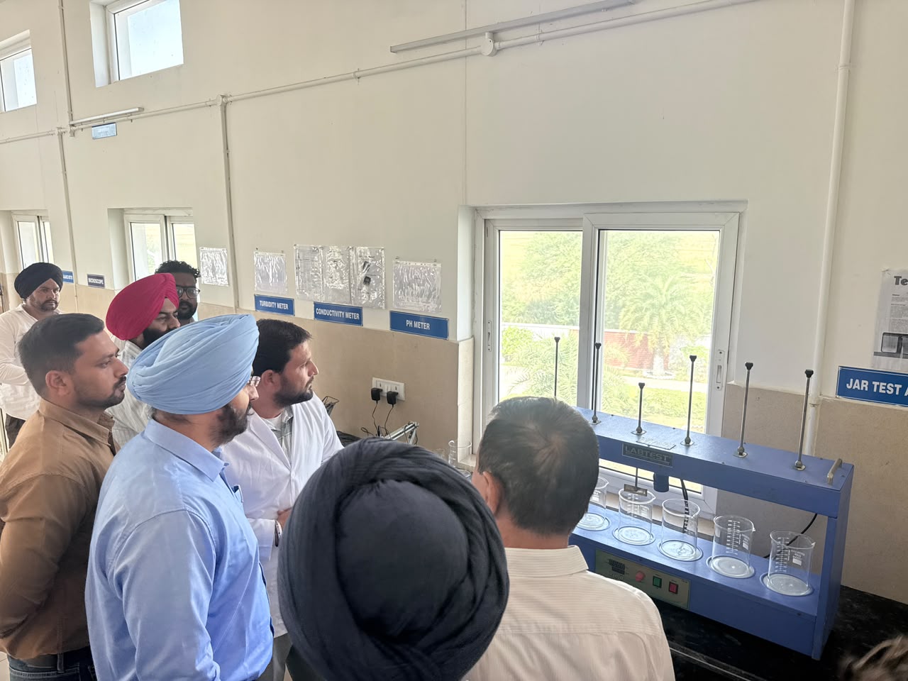 Patiala News:Exposure Visit and Mock Drill on Chlorination Safety and Fire Safety Successfully Conducted at Pabra Surface Water Project, Patiala