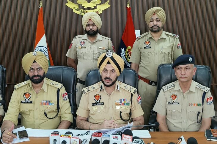 Punjab News:PUNJAB POLICE BUSTS PAK ISI-BACKED MODULE; FOILS CONSPIRACY TO TARGET POLICE BUILDINGS AND SOLVES KHASA CANTT IED BLAST CASE
