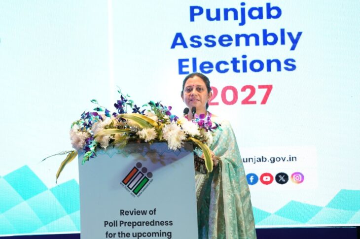 Punjab News:FLC Workshop and Review of Enforcement agencies held with delegation from ECI and BEL for Punjab Assembly Elections