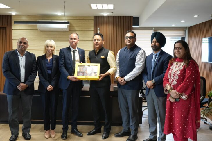 Punjab News:AMAN ARORA OFFERS PLUG-AND-PLAY BASE TO UK BUSINESSES DURING STRATEGIC TALKS WITH BRITISH DELEGATION