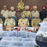 Punjab News:ARMY MAN AMONG SEVEN HELD WITH 14 PISTOLS, 20KG HEROIN IN AMRITSAR