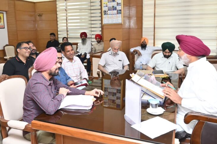 Punjab News:Bhagwant Mann Govt Committed to Employees’ Welfare, Clearing Roadblocks to Resolve Pending Demands: Harpal Singh Cheema