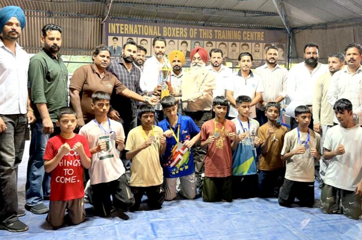 Patiala News:Patiala district becomes overall champion in boxing under/14 boys