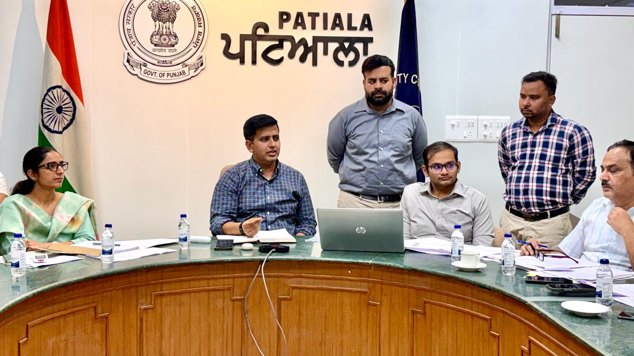 Patiala News:Patiala district completes 100 percent work of SIR : Dr. Himanshu Aggarwal