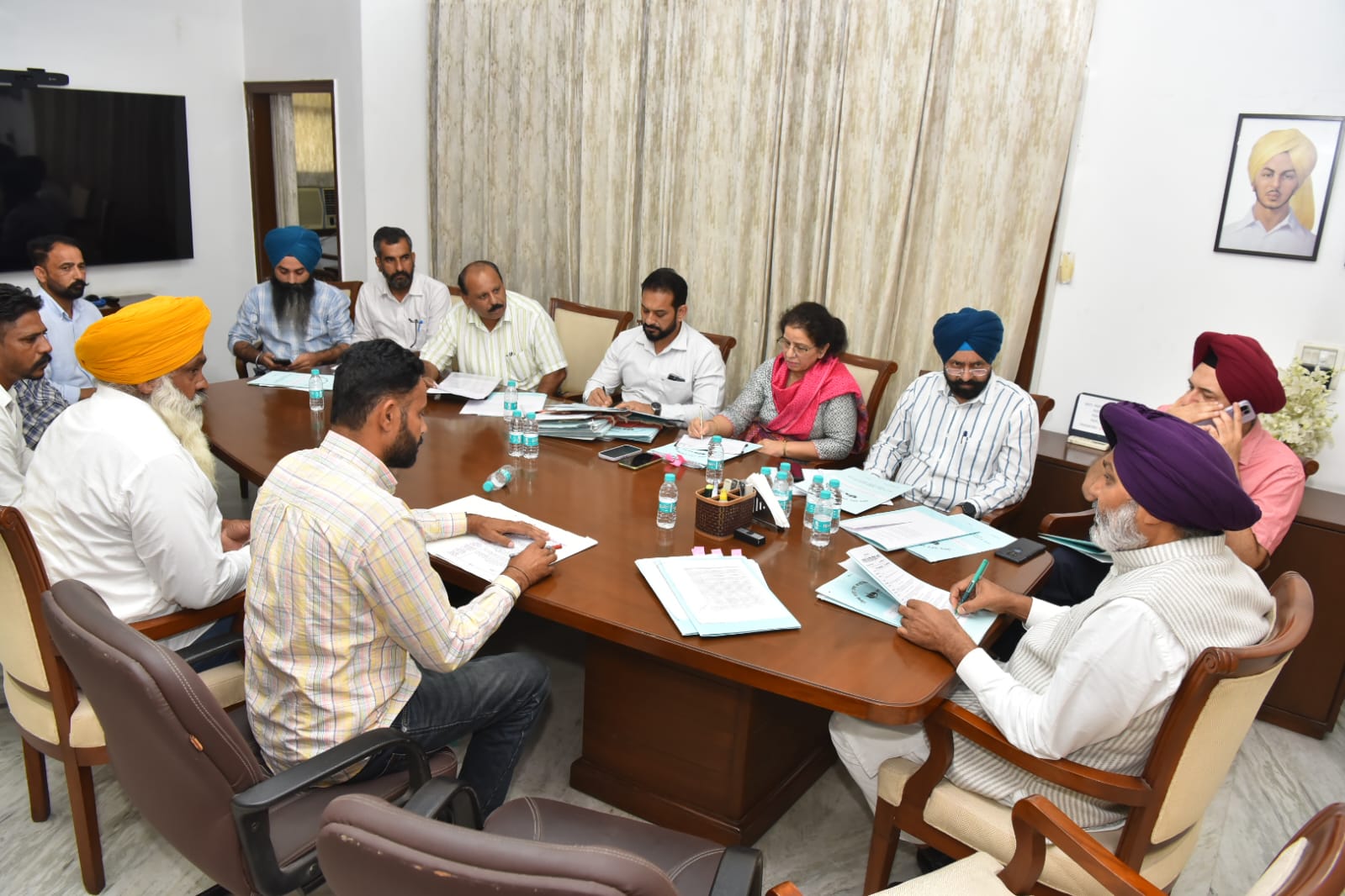 Punjab News:Finance Minister Harpal Singh Cheema Chairs High-Level Review on PSPCL Employee Demands; Directs Priority Resolution of Legitimate Demands