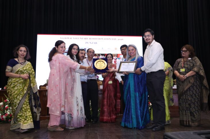 Punjab News:PUNJAB ACHIEVES THIRD POSITION IN VOLUNTARY BLOOD DONATION AT NATIONAL LEVEL