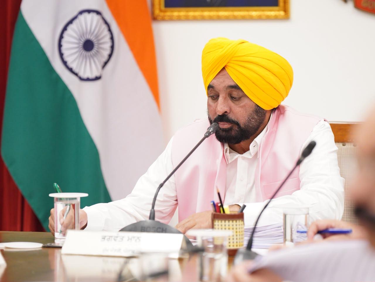 Punjab News:We’ll Seek Votes to Continue Good Schools, Hospitals, Free Electricity, Health Insurance and ₹1,000 for Women: CM Bhagwant Singh Mann