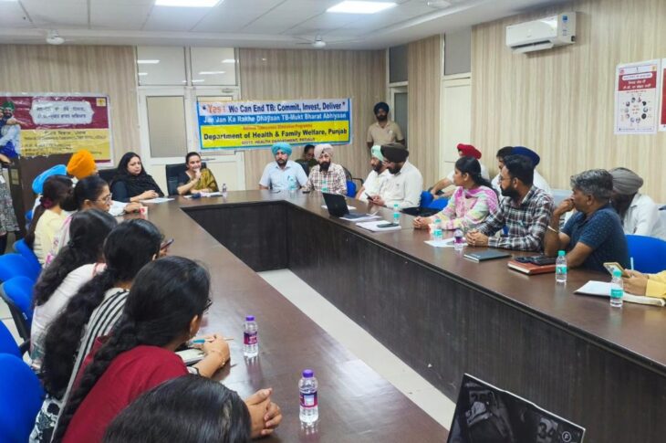 Patiala News:T. B. Free​​ India Campaign ' Josh ' program under The Beginning