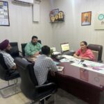 Patiala News:Meeting regarding leprosy at the Civil Surgeon's office