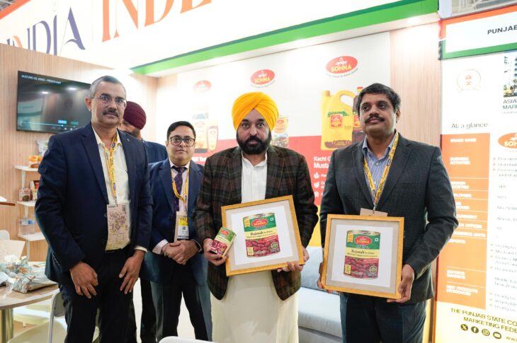 Punjab News:Punjab’s ‘Chitte Chhole’ & ‘Rajmah’ Go Global; CM Bhagwant Singh Mann Launches SOHNA Products at SIAL Paris 2026