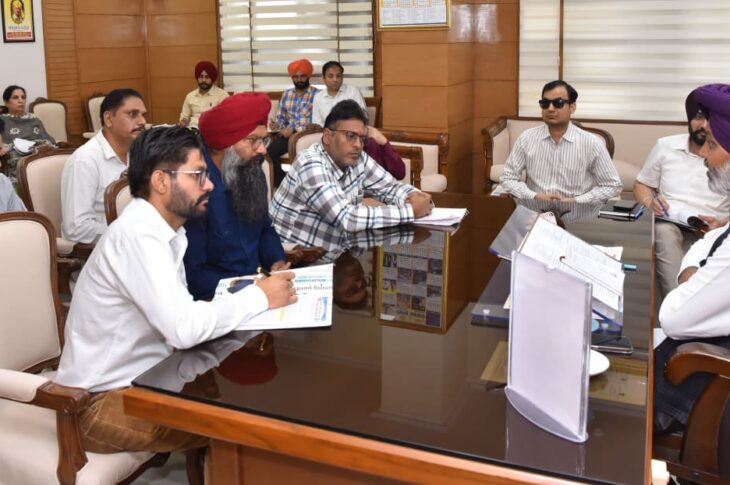 Punjab News:Finance Minister Harpal Singh Cheema Chairs High-level Meeting with Key Employee Unions