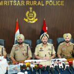 Punjab News:THREE JUVENILES AMONG SEVEN HELD WITH HAND GRENADE, 2 PISTOLS AND 3.4KG HEROIN IN AMRITSAR