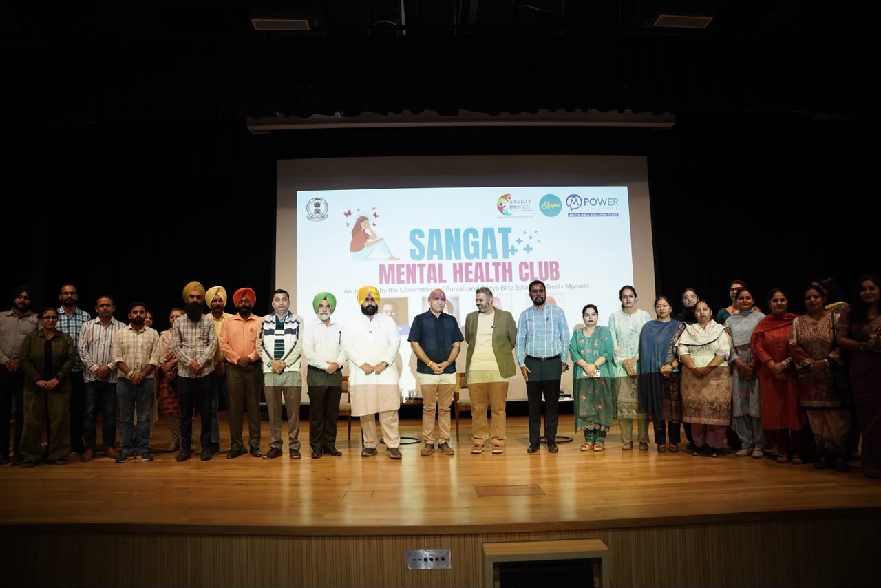 Punjab News:Punjab Govt Launches SANGAT Mental Health Clubs In 40 Colleges To Strengthen Youth Wellbeing & Prevent Drug Abuse