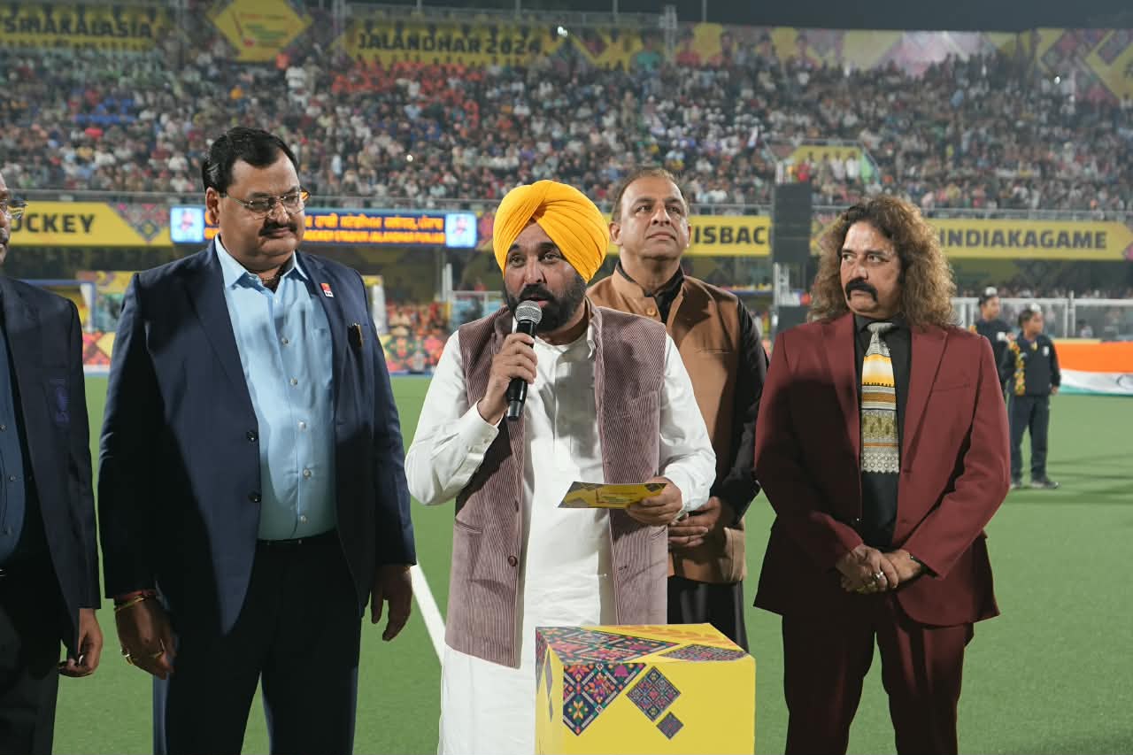 Punjab News:Punjab Hosts Asian Hockey Championship For First Time; CM Bhagwant Singh Mann Inaugurates Tournament