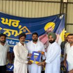 Patiala News:MLA Kulwant Singh Bajigar distributed ownership certificates to 350 families under the 'Mera Ghar Mere Naam' scheme
