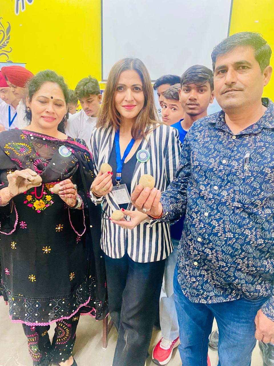 Patiala News:IJ Doda Foundation conducts 'Seed-Ball' workshop at Government Smart School, Civil Lines; plans to run greenery campaign in three districts
