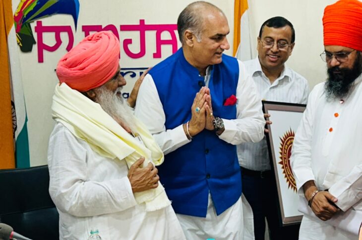 Punjab News:Special Meeting With Religious Leaders Dedicated to 650th Prakash Purab of Sri Guru Ravidas Ji; Routes for Four Shobha Yatras Finalised: Deepak Bali