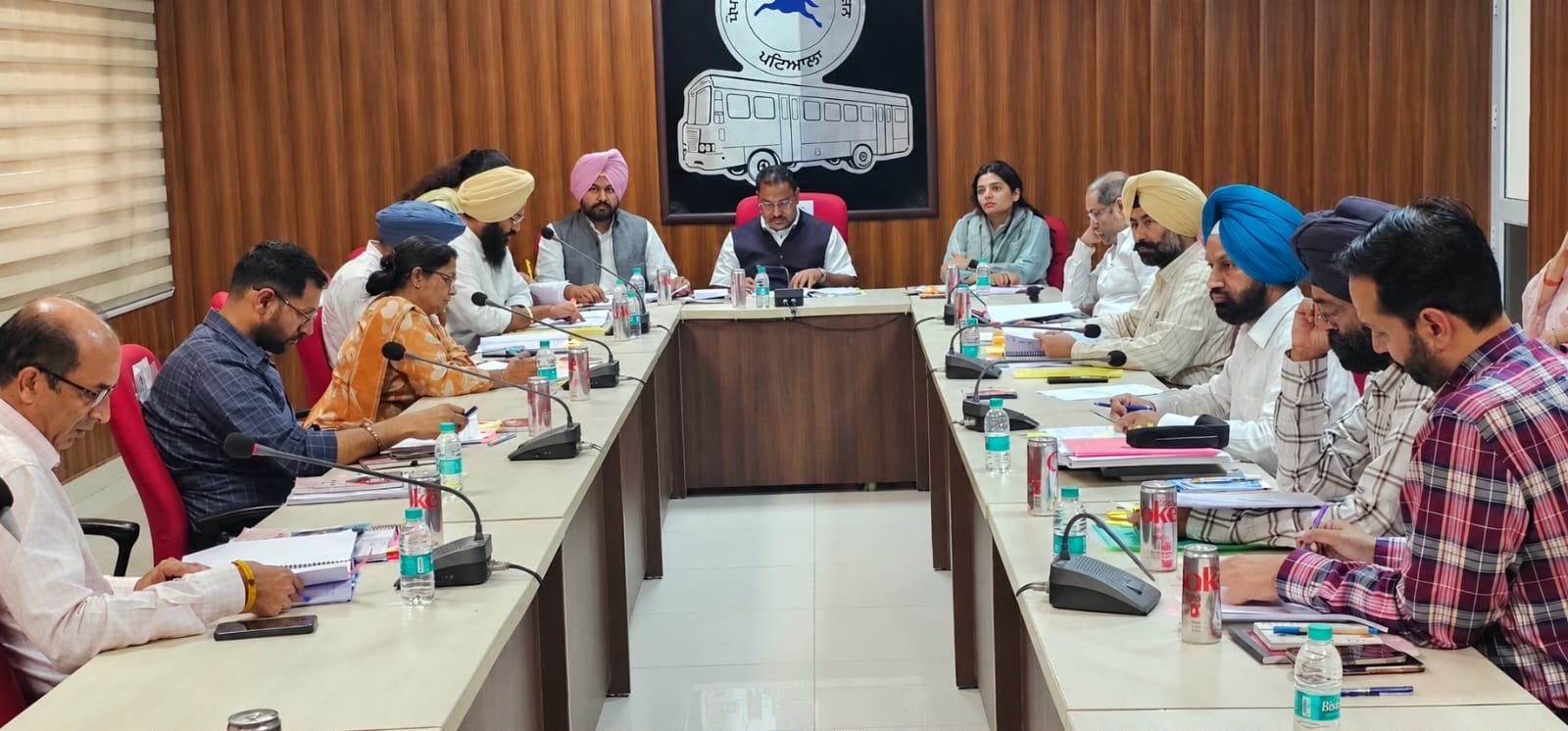 Patiala News:New momentum given to development works including employee-friendly decisions in 248th Board of Directors meeting of PRTC