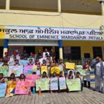 Patiala  News:Various competitions held at School of Eminence, Mendarinpur regarding non-burning of stubble